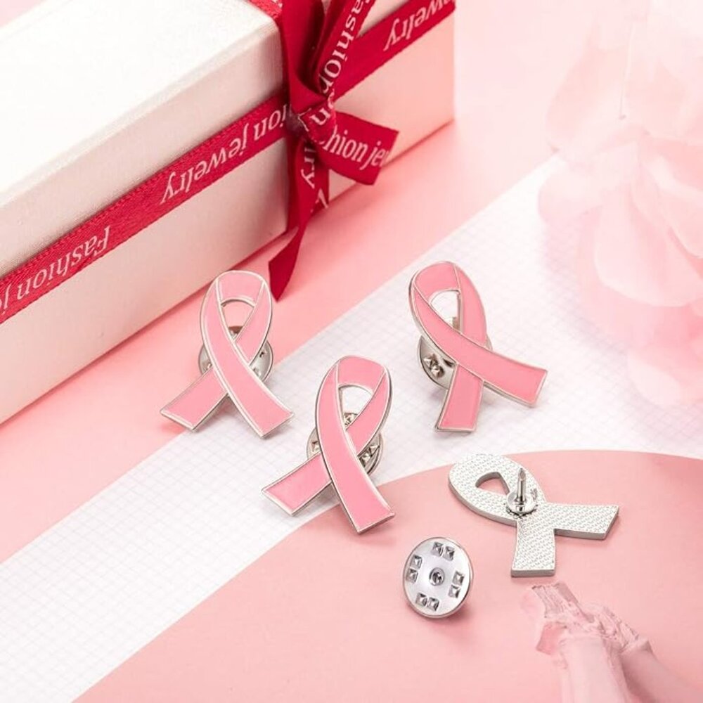 3 Breast Cancer Awareness Pins
